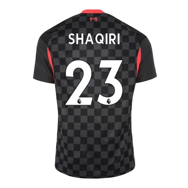 Maglia Liverpool NO.23 Shaqiri Third 20/21 Nero